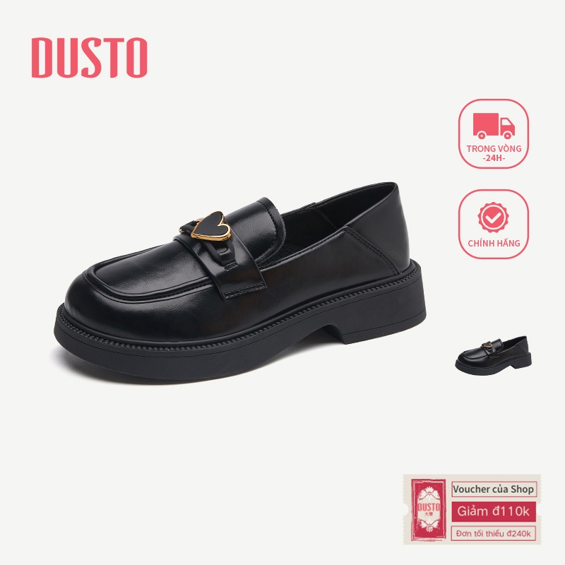 Giày lười DUSTO Giày da nữ DW25Q0003A
