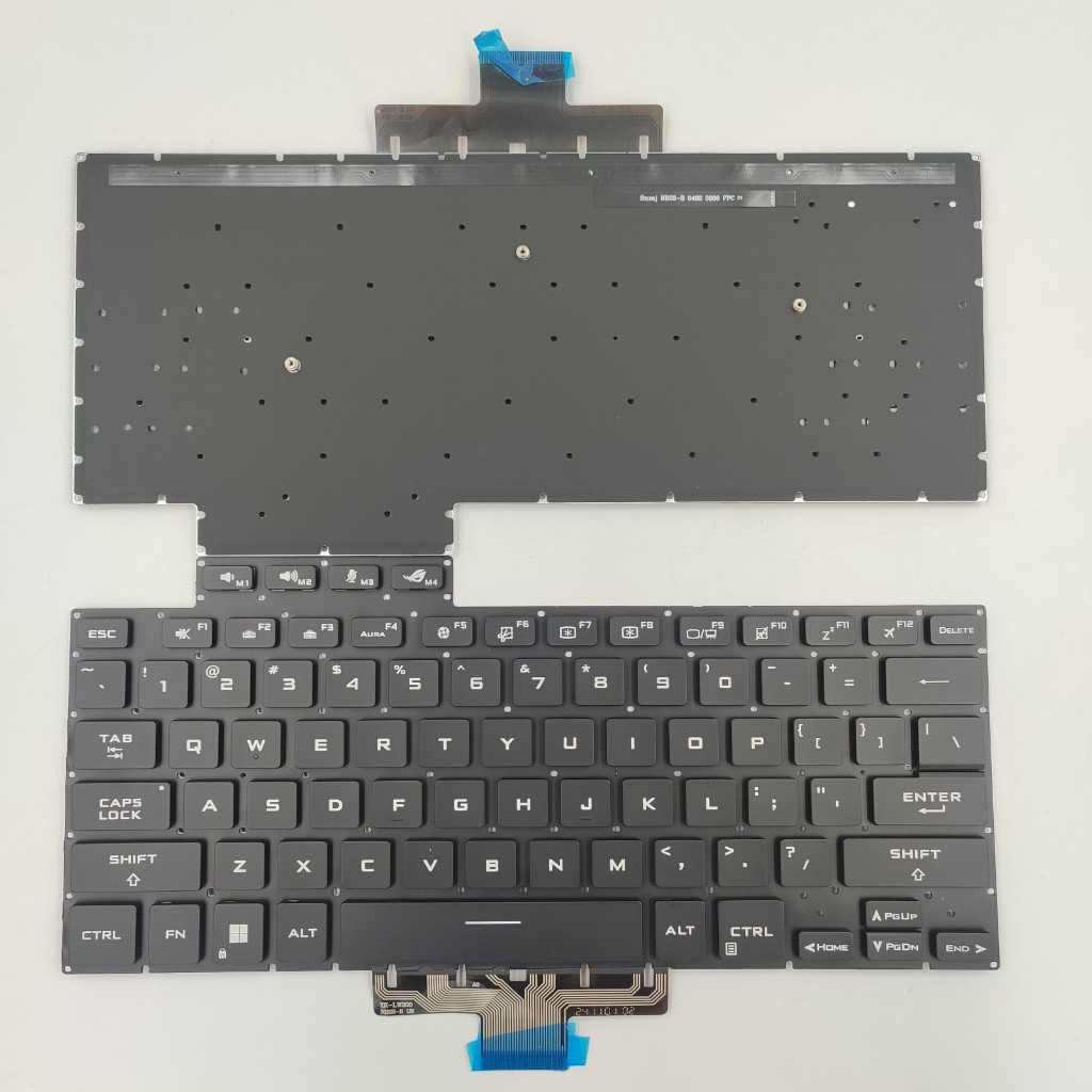 Bàn phím máy tính xách tay Bố cục Mỹ cho Asus ROG Zephyrus G15 GA503 GA503QR GU603 GU603H không có đ
