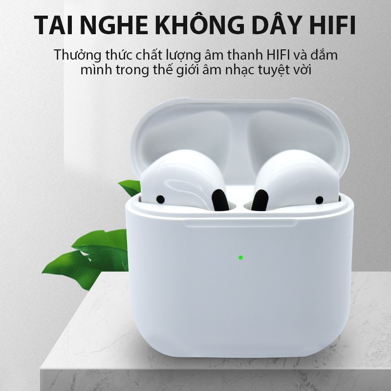 Tai nghe Bluetooth Pro3 / 4 có chất lượng âm thanh Hifi khử tiếng ồn thông minh, tuổi thọ pin dài và tính di động