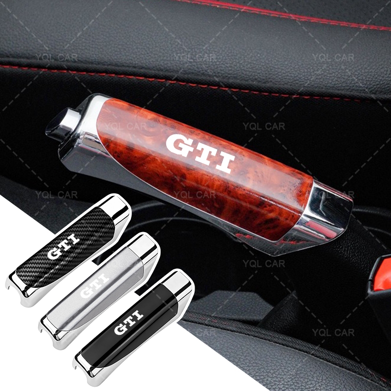 1 Chiếc Đa Năng Ô Tô Tay Phanh Bảo Vệ Bao Dịch Chuyển Núm Cầm Vỏ Cho POLO Golf 5 6 7th generation GT