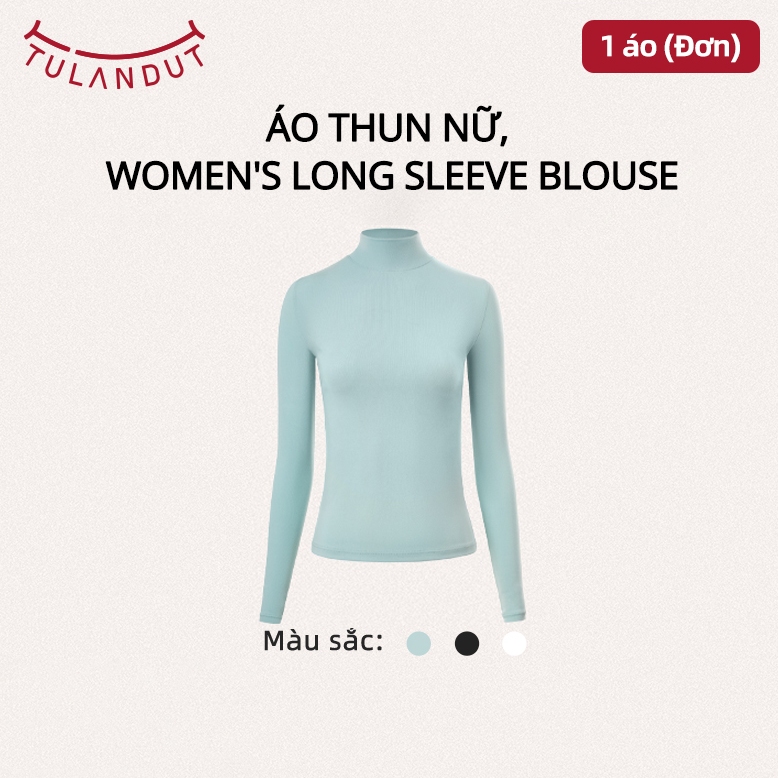 #TULANDUT áo thun nữ, women's long sleeve blouse, basic, áo kiểu nữ, sport, thời trang cao cấp