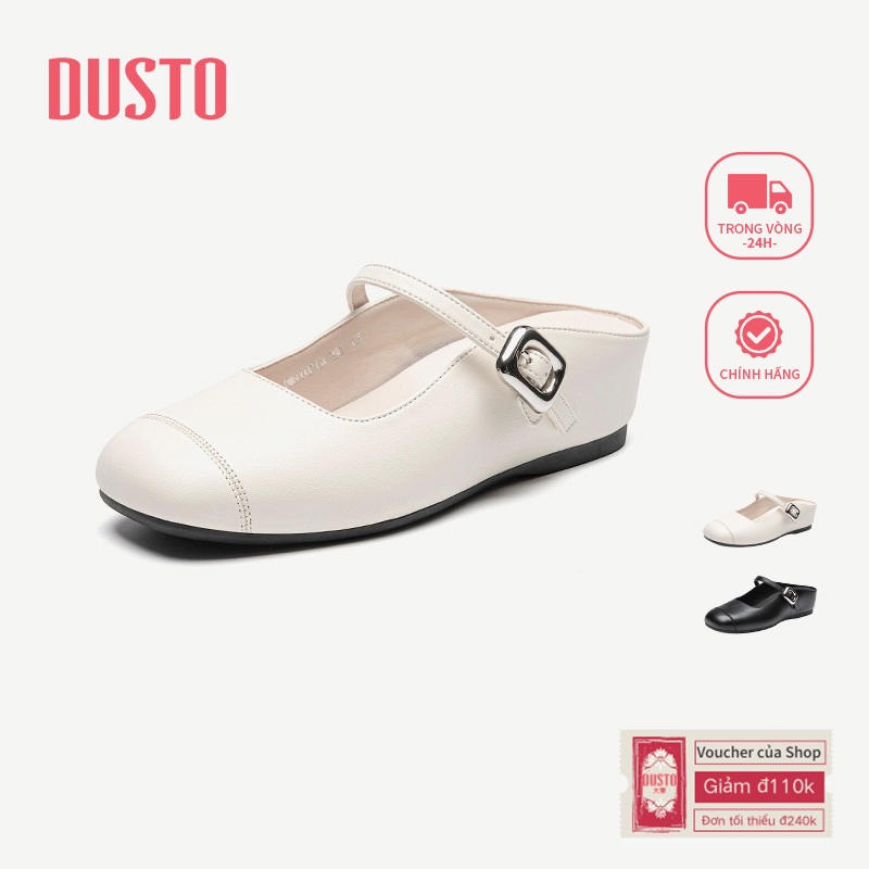DUSTO Giày Nữ Mary Jane Giày Đế Dày Cao Cấp Thanh Lịch DWB000213A
