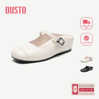 DUSTO Giày Nữ Mary Jane Giày Đế Dày Cao Cấp Thanh Lịch DWB000213A