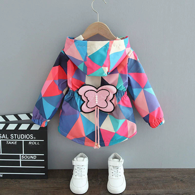 Jacket Spring and Autumn 0-7age girl hoodie children clothing