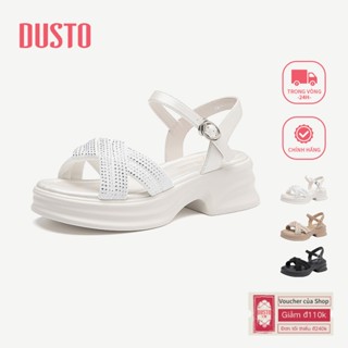 DUSTO Giày Sandal Cao Gót Nữ Đế Dày Giày Cao Gót Thoải Mái DW25X0200A