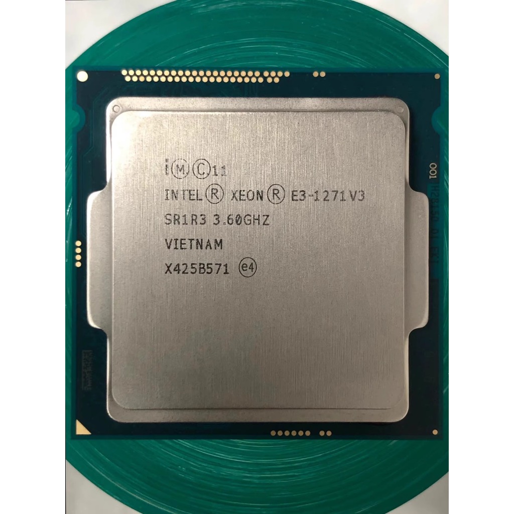 CPU Intel Xeon E3-1271V3 E3 1271 v3 | Giao diện LGA1150 | 4 lõi 8 độ