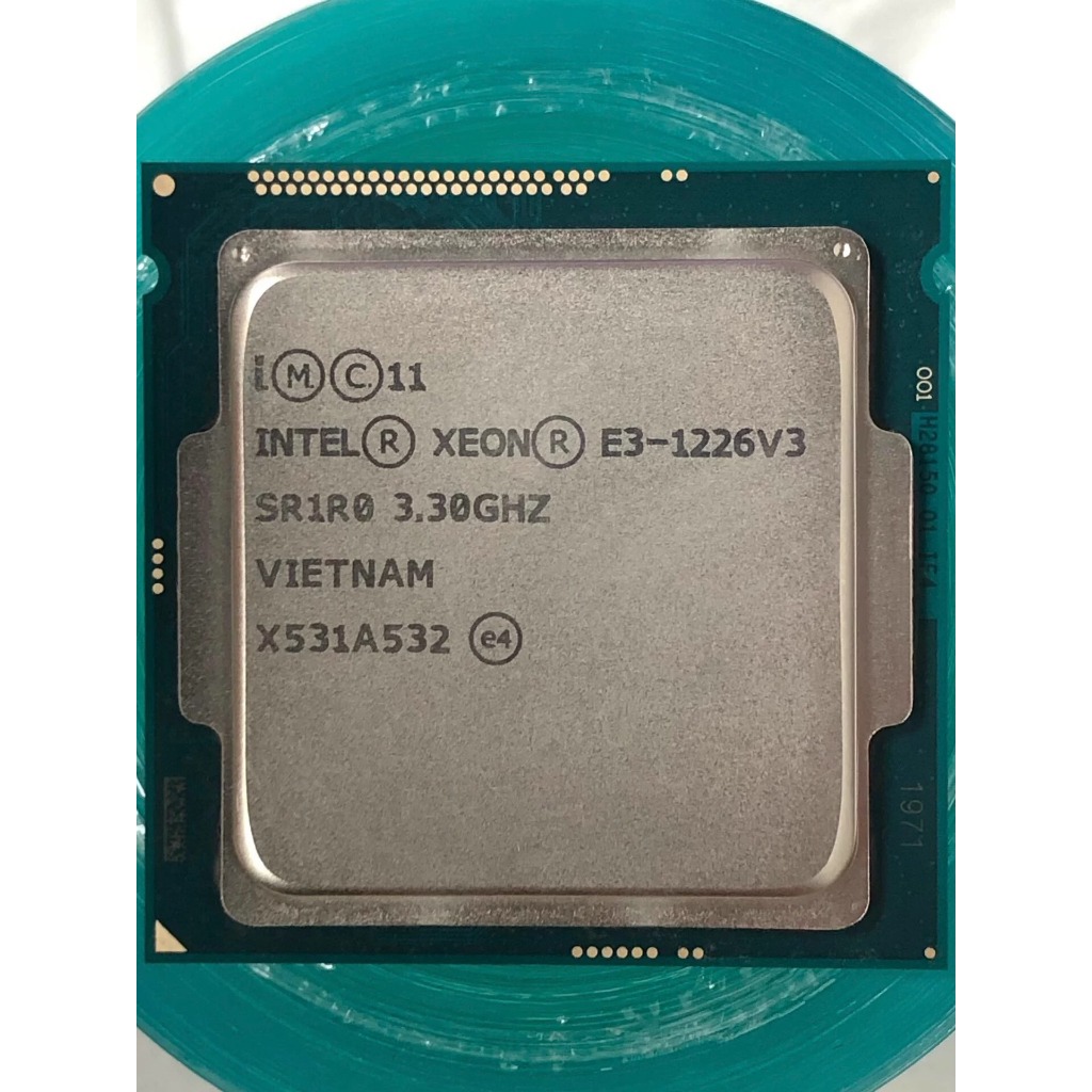 CPU Intel Xeon E3-1226V3 E3 1226 V3 | Ổ cắm LGA1150 | 4 lõi 4 - Hiệu suất đáng tin cậy với đồ họa tí