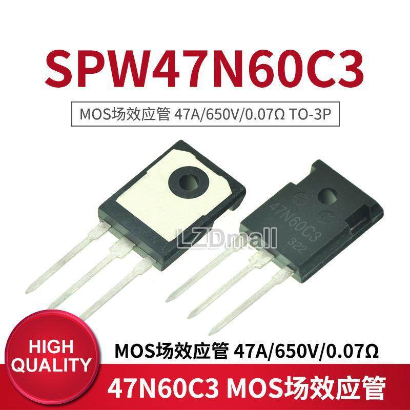 2 Chiếc 47N60C3 SPW47N60C3 TO-247 47A / 650V N-Channel MOSFET Transistor Mới Ban Đầu