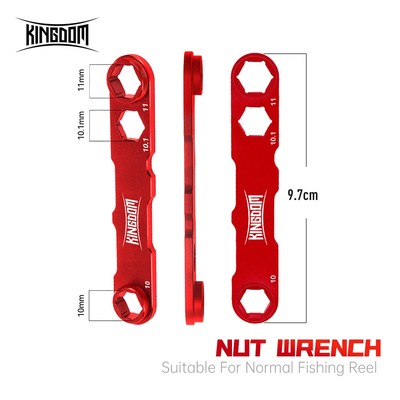 Dụng cụ sửa chữa cần câu và cờ lê, phù hợp với cuộn dây câu thông thường