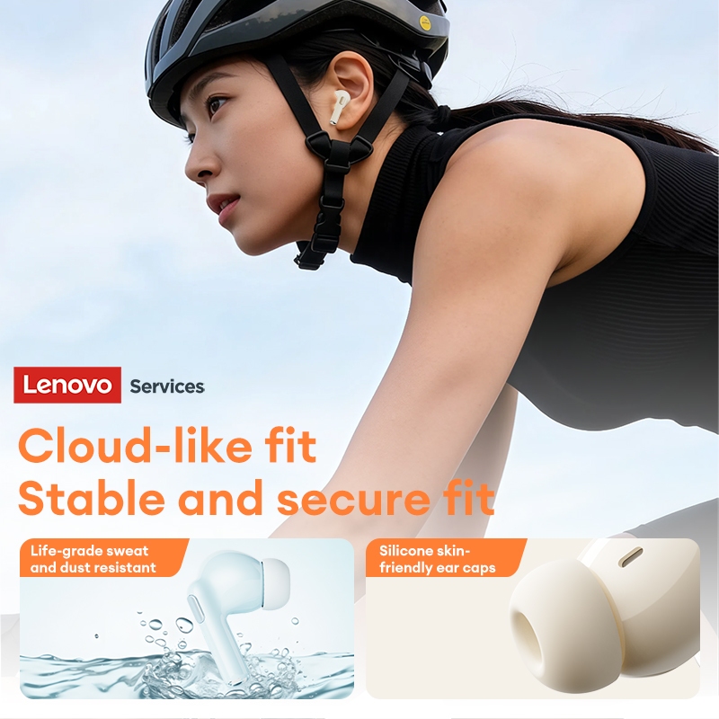 Tai nghe Bluetooth Lenovo LE238 và Tai nghe không dây có Bluetooth V6.0 và ENC Giảm tiếng ồn cộng với Trình điều khiển HiFi 13mm | BigBuy360 - bigbuy360.vn