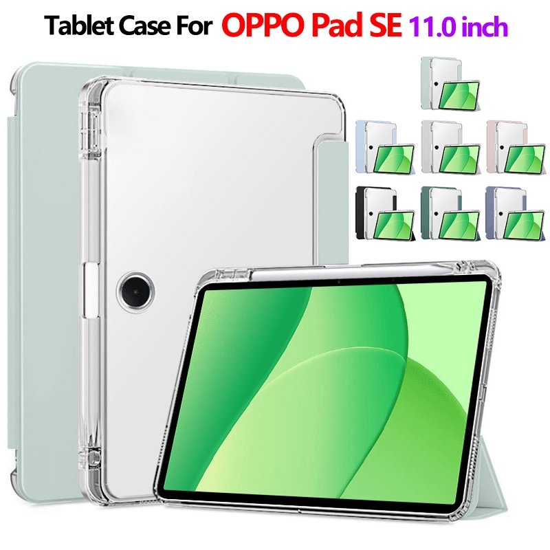 Dành cho năm 2025 OPPO Pad SE 11.0 '' OPD2417 OPD2420 OPD2419 Vỏ máy tính bảng có đế lật bằng da PU 