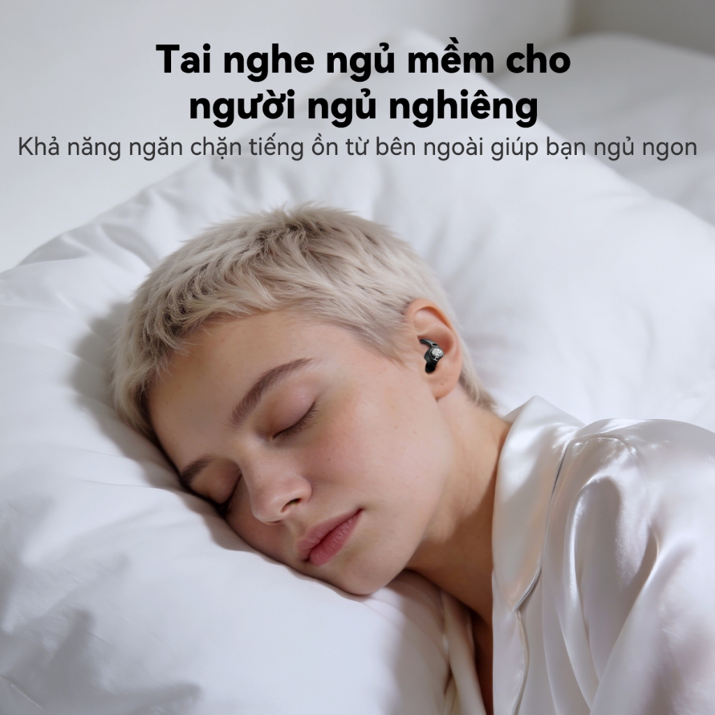 HTC NE76 Tai Nghe Phiên Dịch Al Tai nghe không dây dịch thời gian thực thông minh Bluetooth 6.0 có  Tai nghe kinh doanh có Mic chống nước IPX5 SLEEP ASMR | BigBuy360 - bigbuy360.vn