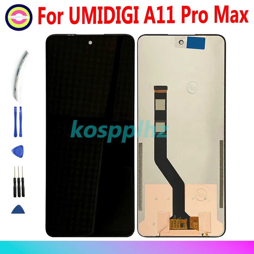6,8 "Dành cho UMIDIGI A11 Pro Max Màn hình LCD + Thay thế lắp ráp màn hình cảm ứng được thử nghiệm c