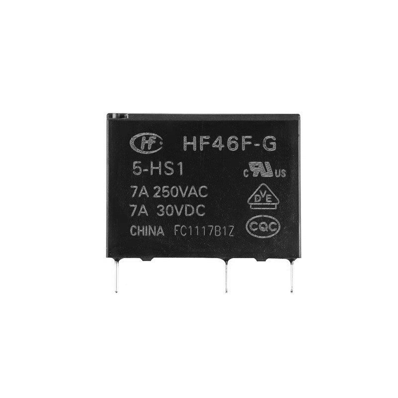 Rơle HF46F-G 5-HS1 4 chân 7A Một bộ thường mở