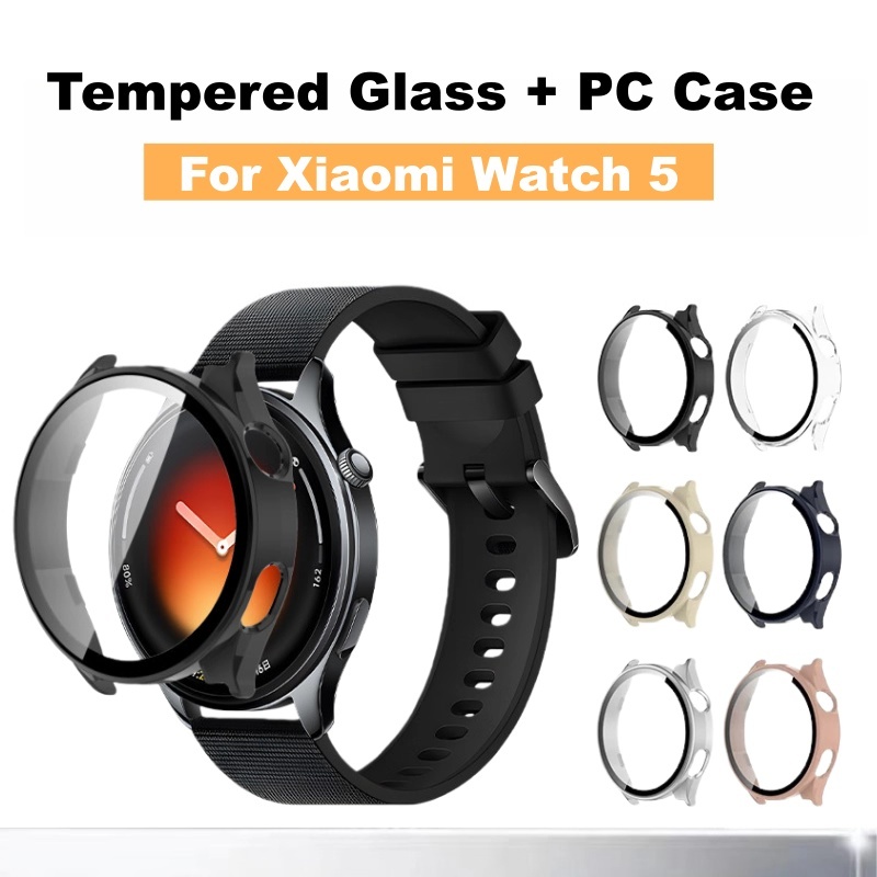 Ốp PC Cứng Cho Xiaomi Watch 5 Ốp Lưng PC Chống Rơi Cho Xiaomi Mi Watch 5 Vỏ Bảo Vệ Màn Hình