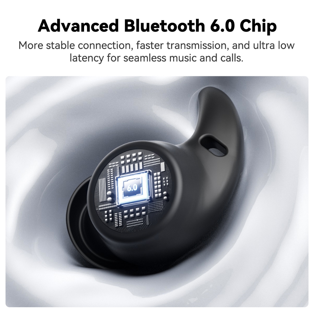 HTC NE76 Vi mô Tai nghe ngủ Người ngủ nghiêng ANC Khử tiếng ồn Tai nghe Bluetooth 360° ACS Âm thanh Dolby Tai nghe không dây AI dịch thuật | BigBuy360 - bigbuy360.vn