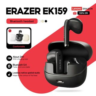 Tai nghe Lenovo ERAZER EK159 Tai nghe không dây thực sự HD Stereo HIFI Độ trễ thấp có Mic Bluetooth 5.4