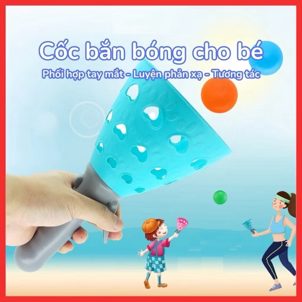 Trẻ Em Cha Mẹ-Con Ném Bắt Đồ Chơi Tennis Mông Ra Mắt Bóng Mẫu Giáo Đôi Tương Tác Thể Thao Ngoài Trời Bóng Bouncy