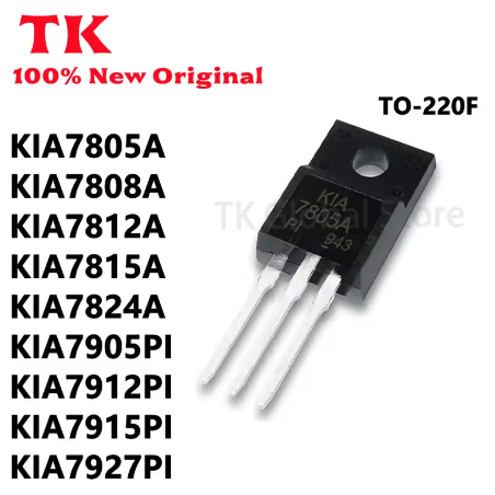 1-5 Chiếc Mới KIA7805A KIA7808A KIA7812A KIA7815A KIA7844A KIA7905PI KIA7912PI KIA7915PI KIA7927PI C