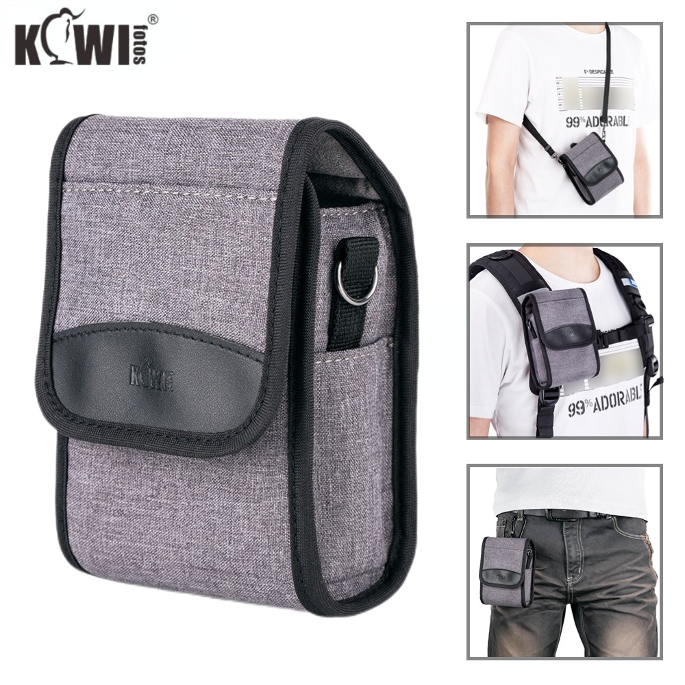 Kiwifotos Hộp Đựng Túi Đựng Máy Ảnh Giá Đỡ Du Lịch Đa Năng cho Ricoh GR III GR IIIx GR3x GR3 GR2 Son