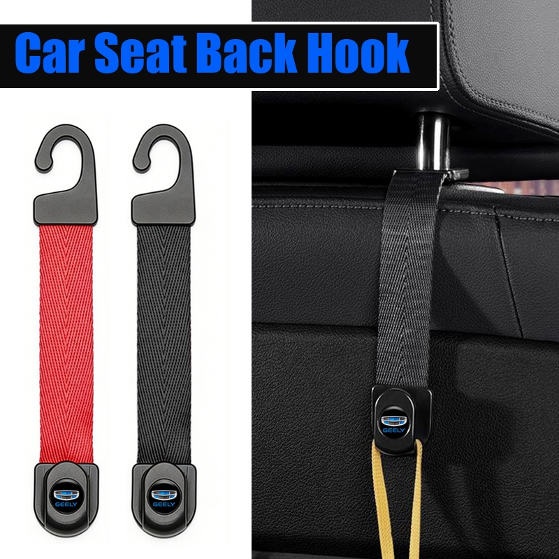 1 Chiếc Xe Tựa Đầu Túi Móc Treo Ghế Sau Dây Đeo Sắp Xếp Móc Cho Geely MK LC Emgrand GC6 GC9