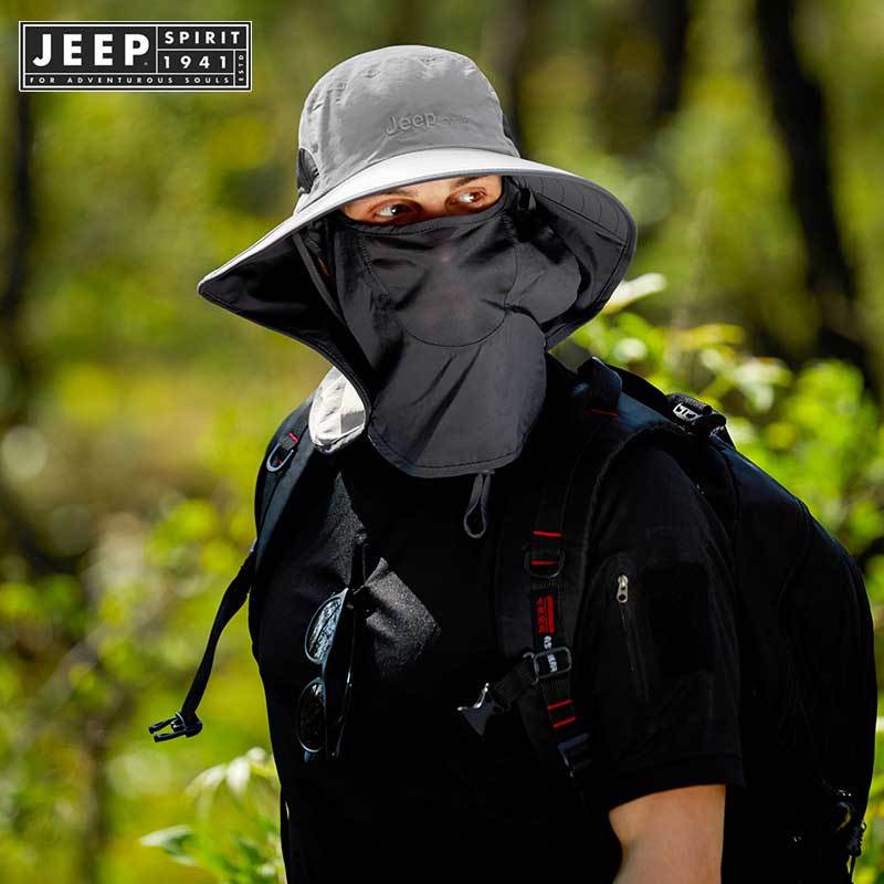 JEEP SPIRIT 1941 ESTD Mũ chống nắng vành lớn