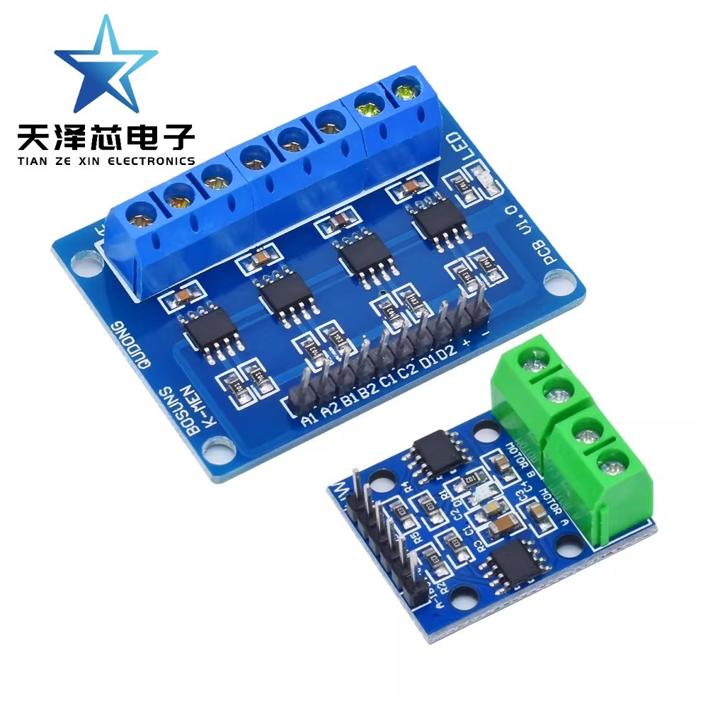 L9110S H-Bridge 2 Kênh DC Motor Driver Board Stepper Motor Mô-đun điều khiển ô tô thông minh 4 kênh