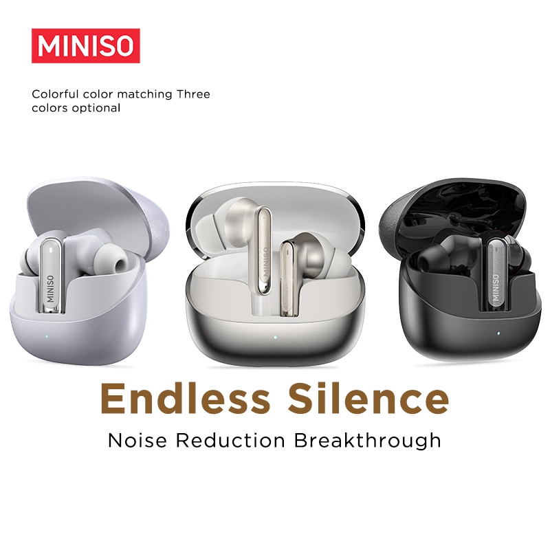 MINISO MS106 AI Translator Tai nghe không dây Bluetooth 6.0TWS In-ear ANC Giảm tiếng ồn Điều khiển cảm ứng thông minh Âm thanh HiFi với MIC | BigBuy360 - bigbuy360.vn