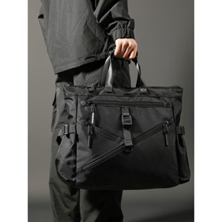 Túi Tote Nylon chống thấm nước Túi đeo vai nam nhẹ Túi đựng Laptop 15,6 Inch dung tích lớn cho chuyến đi ngắn