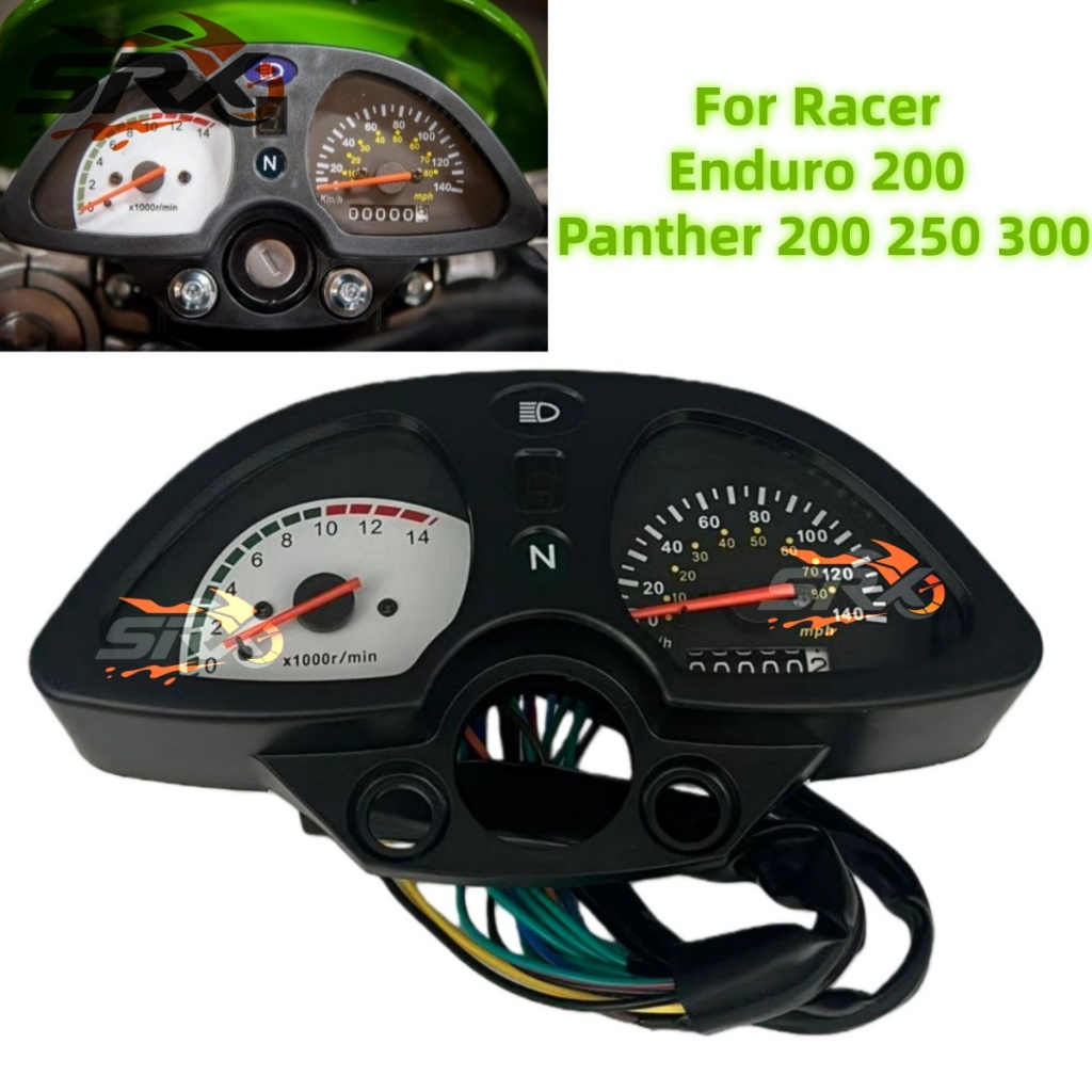 Dành Cho Racer Enduro 200 Panther 250 Panther 300 Panther 200 Xe Máy Đồng Hồ Lắp Ráp Đồng Hồ Đo Tốc 