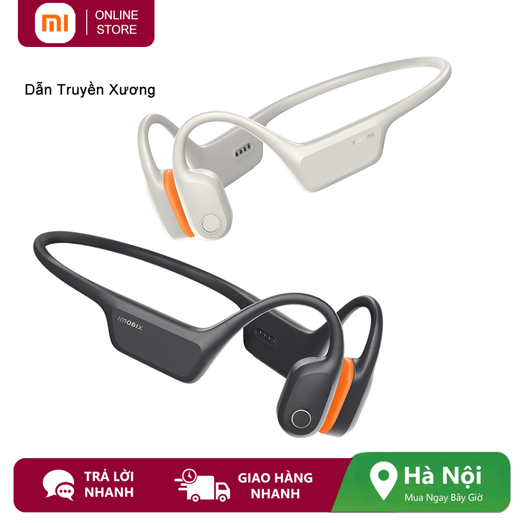 Tai nghe dẫn truyền xương không dây Xiaomi 2 tai nghe thể thao cụ thể -IP68 Chống nước, giảm tiếng ồ