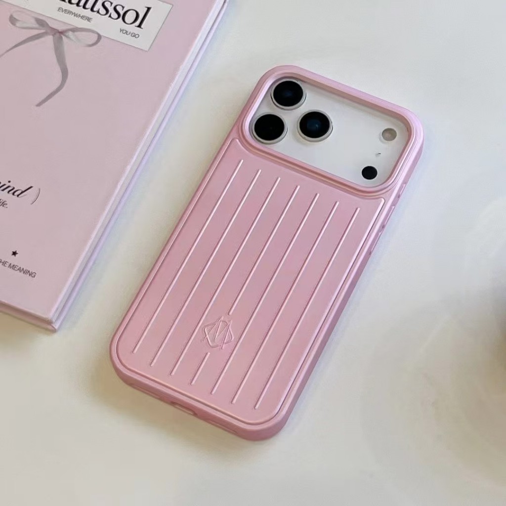 Ốp Điện Thoại Cứng Rimowa PC Cho iPhone17Pro Max 17Air 16 15 14 13 Pro Max 16Plus 15Plus 14Plus Matt
