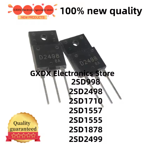 1-5 Chiếc 2SD998 2SD2498 2SD1710 2SD1557 2SD1555 2SD1878 2SD2499 TO-3P D998 D2498 D1710 D1557 D1555 