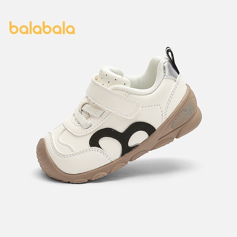balabala Trẻ Em Giày Tập Đi Bé Trai Bé Gái Bé Giày Thể Thao 2025 Hàng Mới Về Xuân Thu Chống Trơn Trượt Giày Mềm