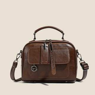 Đa Năng Di Động Túi Nữ 2026 Phong Cách Mới Dung Tích Lớn Da Mềm Đi Lại Túi Nhiều Lớp Lót Lưu Trữ Chống Mòn Kim Loại Chân