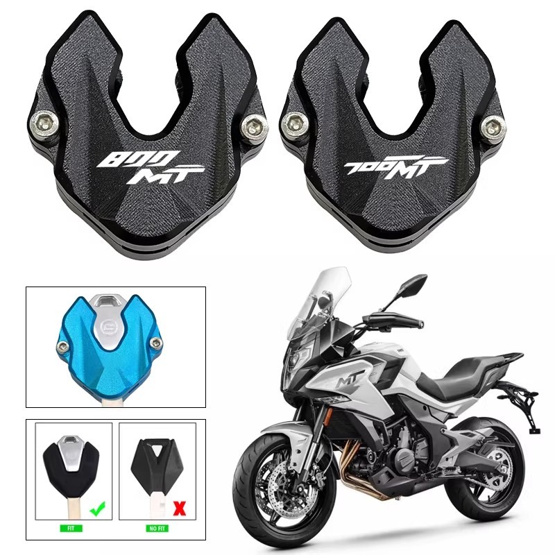 Dành Cho CFMOTO 450Mt 450 Mt450 2022 2023 2024 2025 Hợp Kim Nhôm Xe Máy Chìa Khóa Vỏ 700MT 800MT CLX