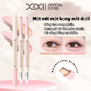 XIXI Matte Double-end Lying Silkworm Pen Chống Thấm Nước Chống lem Tự Nhiên 3D Plump Eye Makeup Tạo Đôi Mắt Tròn Lớn NO.D935
