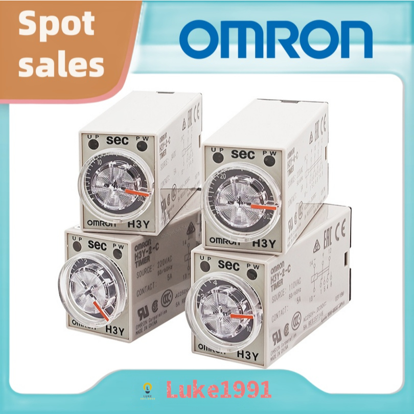 Rơle thời gian Omron H3Y-2 H3Y-4 AC110V AC220V DC12V DC24V