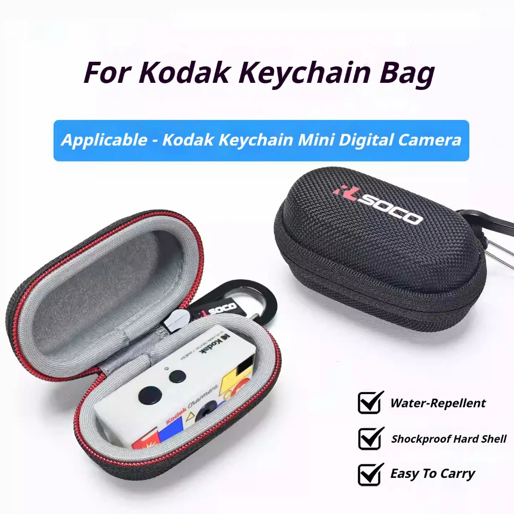 Dành Cho Máy Ảnh Kodak Charmera Mini Móc Khóa Túi Bảo Vệ Di Động Cho Máy Ảnh Kỹ Thuật Số