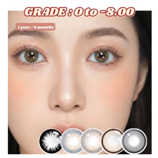 Ống kính áp tròng Visual Click 50 từ 0 đến -8,00 độ 1 cặp trong 1 năm, bị hỏng lớp