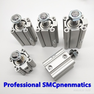 Nguyên bản có sẵn Xi lanh mỏng SMC CDQ2A32-5DMZ / 10DMZ / 15DMZ / 20DMZ / 25DMZ / 30DMZ / 35DMZ / 40