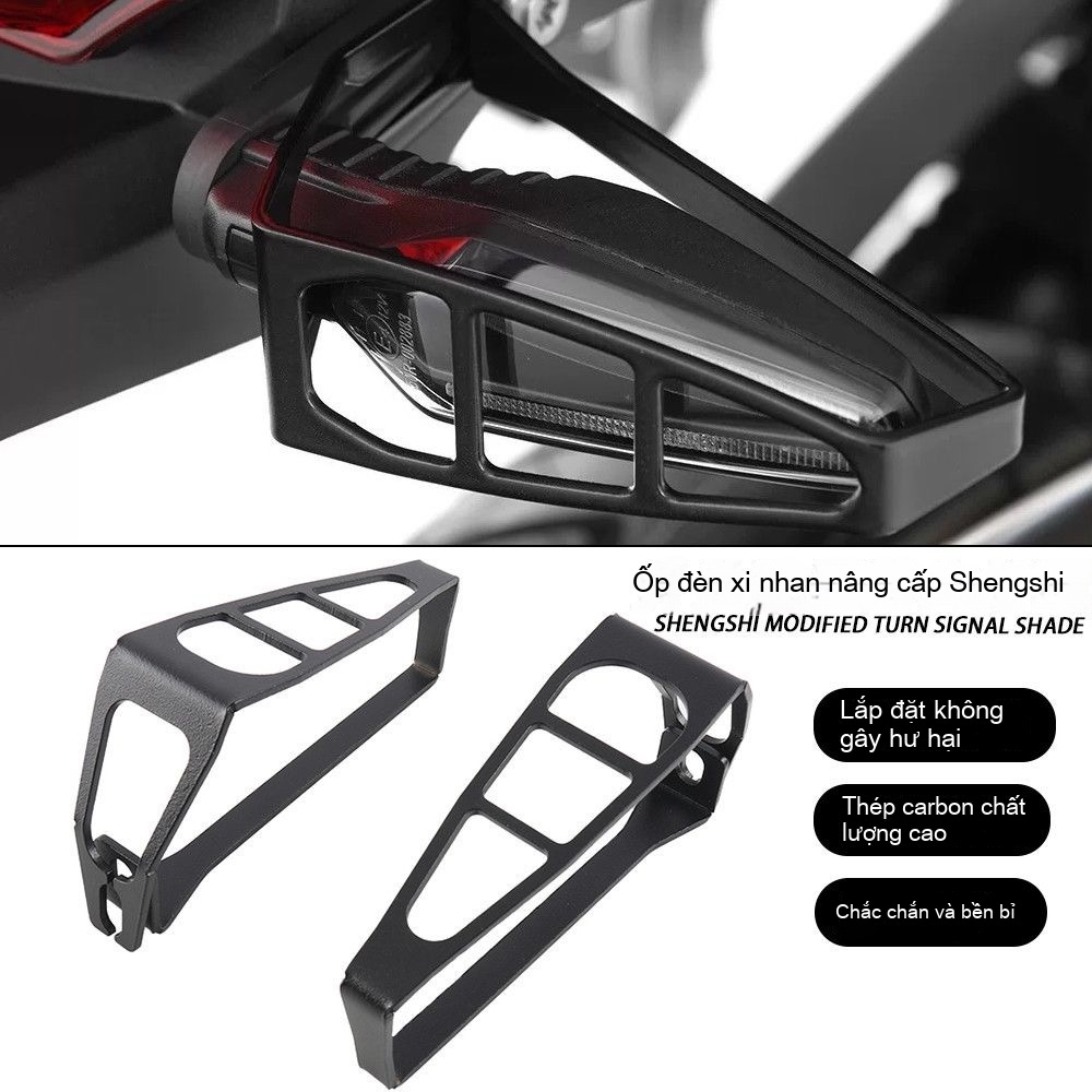 Được sử dụng cho ZONDES 368G 368G 368-G Vỏ bảo vệ đèn LED báo rẽ xe máy