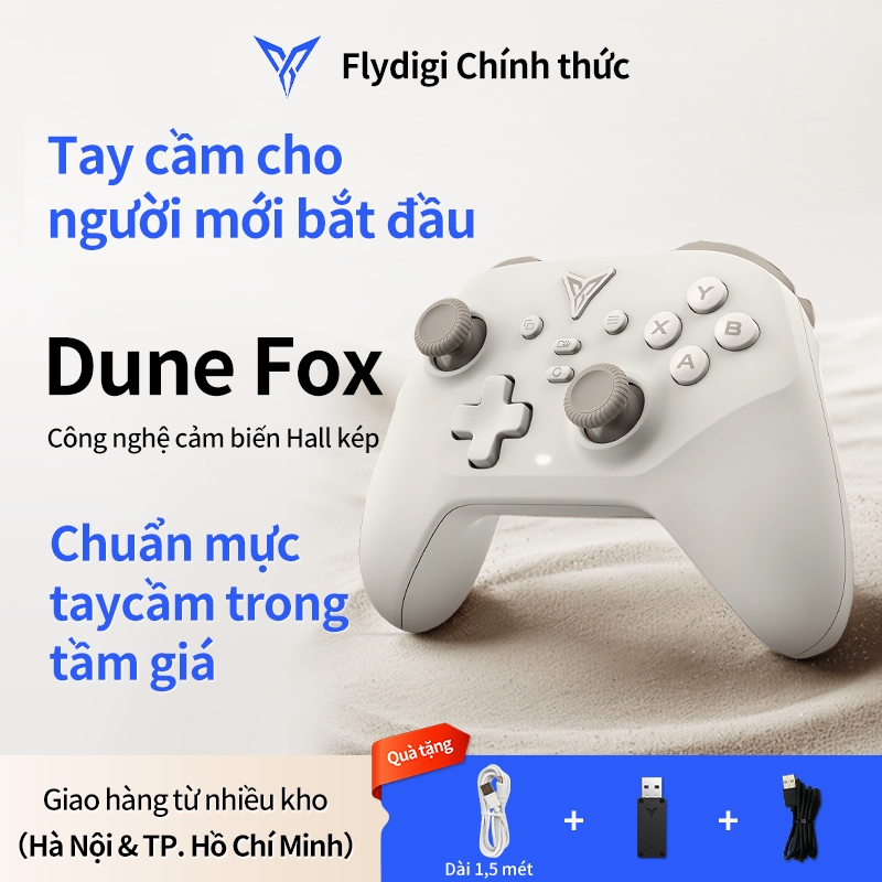 BH 12 tháng Tay cầm chơi game Flydigi Dune Fox，Chất lượng tốt nhất, giá hợp lý nhất，Hàng chính hãng