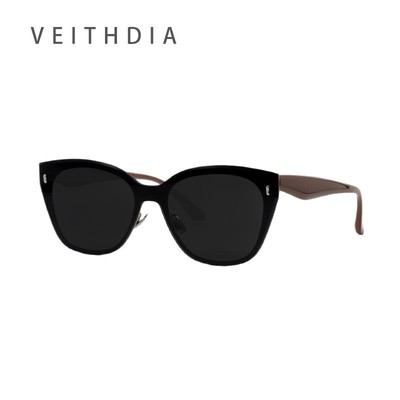 Kính râm mắt mèo dành cho nữ, chống tia cực tím, phù hợp khi lái xe - VEITHDIA 35012