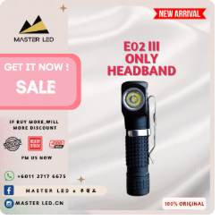 Băng đô Mankerlight E02 III Đèn pin hoàn hảo