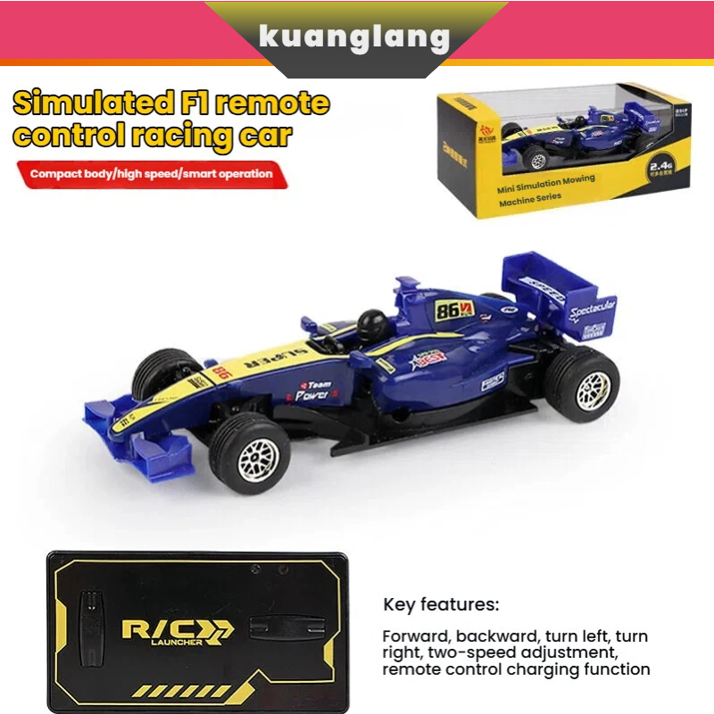 RC F1 Xe tỷ lệ 1: 43 Công thức mô hình Racer 2.4G Điều khiển từ xa Cân xe tốc độ cao F1 Đồ chơi trẻ 