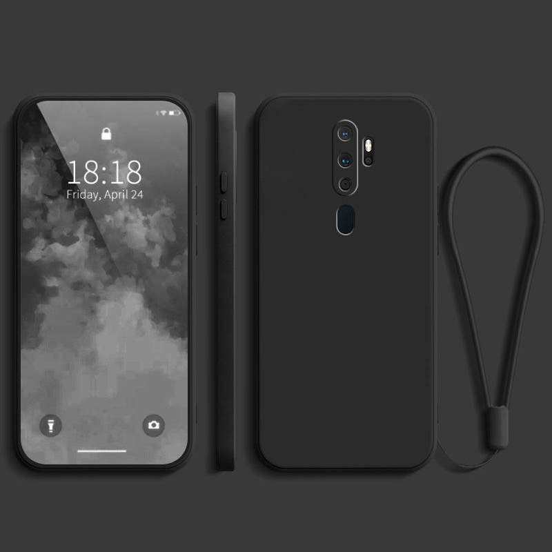 Dành Cho OPPO A5 2020 OPPO A9 2020 Ốp Điện Thoại Silicon Màu Trơn Cho OPPO A9 2020 Ốp Lưng