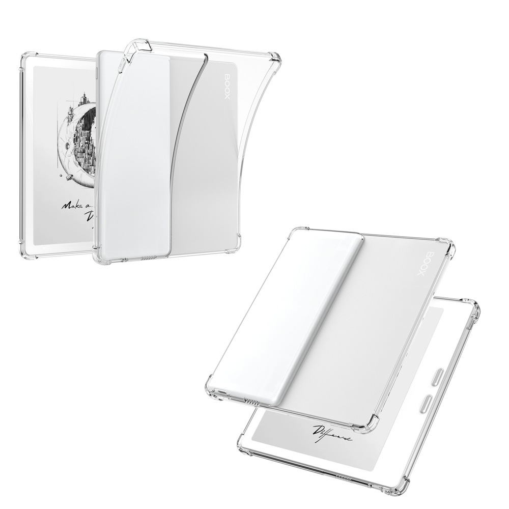 Thích hợp cho 2025 Wenshi Boox Leaf5 Leaf 5 5C vỏ bảo vệ với túi khí bốn góc Vỏ mềm trong suốt TPU