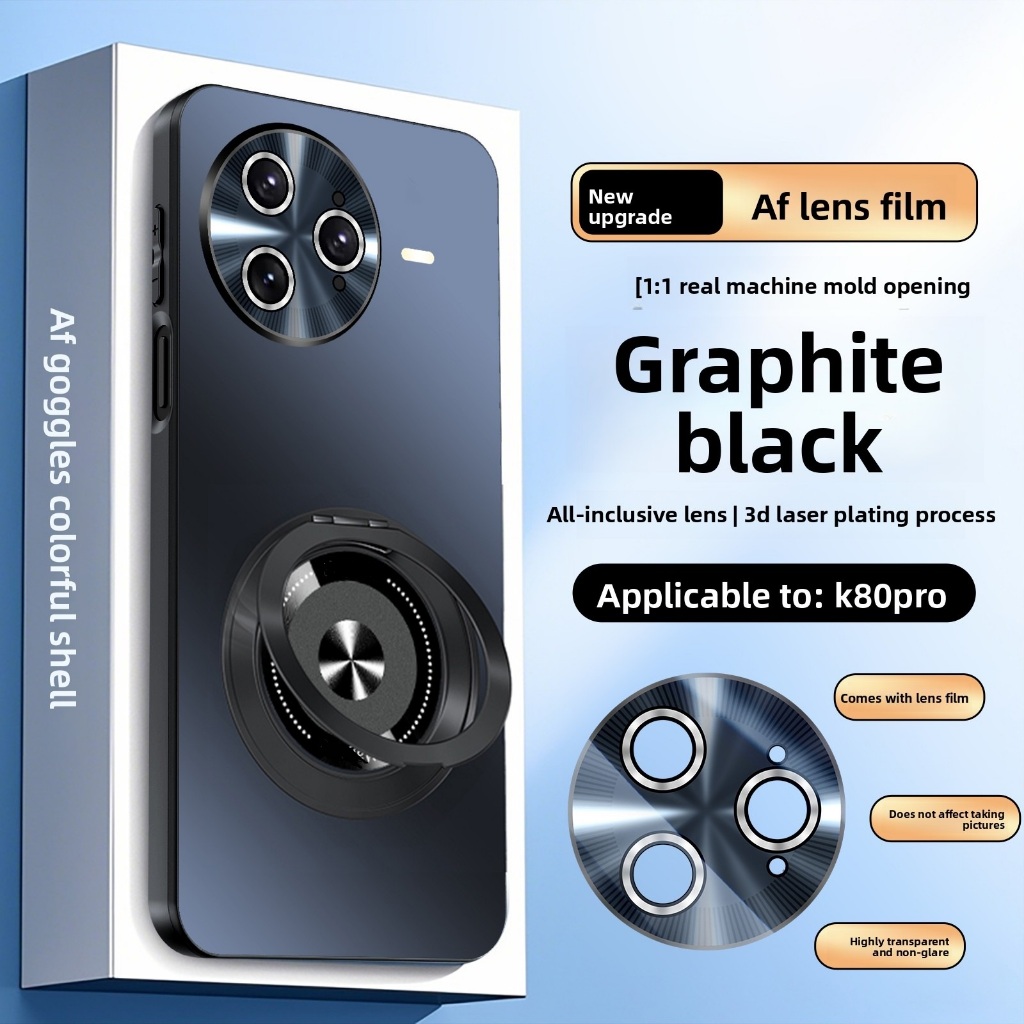 Dành Cho Redmi K80 K80 Pro K80 Ultra Ốp Lưng Kim Loại Mờ Bảo Vệ Mặt Sau Dành Cho Poco F7 Pro F7 Ultr