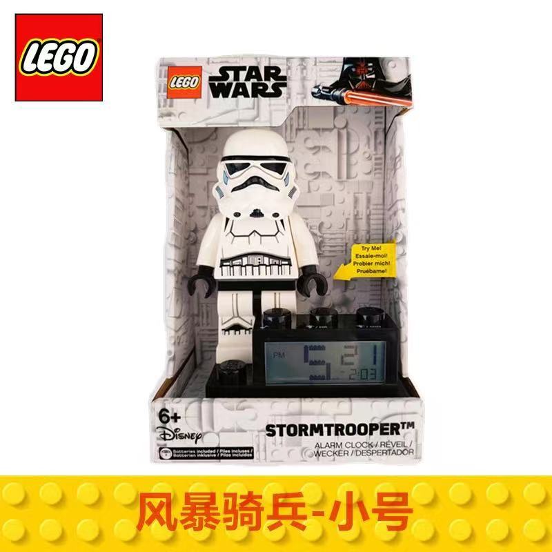 LEGO LEGO Trẻ Em Đồng Hồ Phòng Có Thể Phát Sáng Hiệu Ứng Âm Thanh Batman Siêu Nhân Đen Samurai Bão K